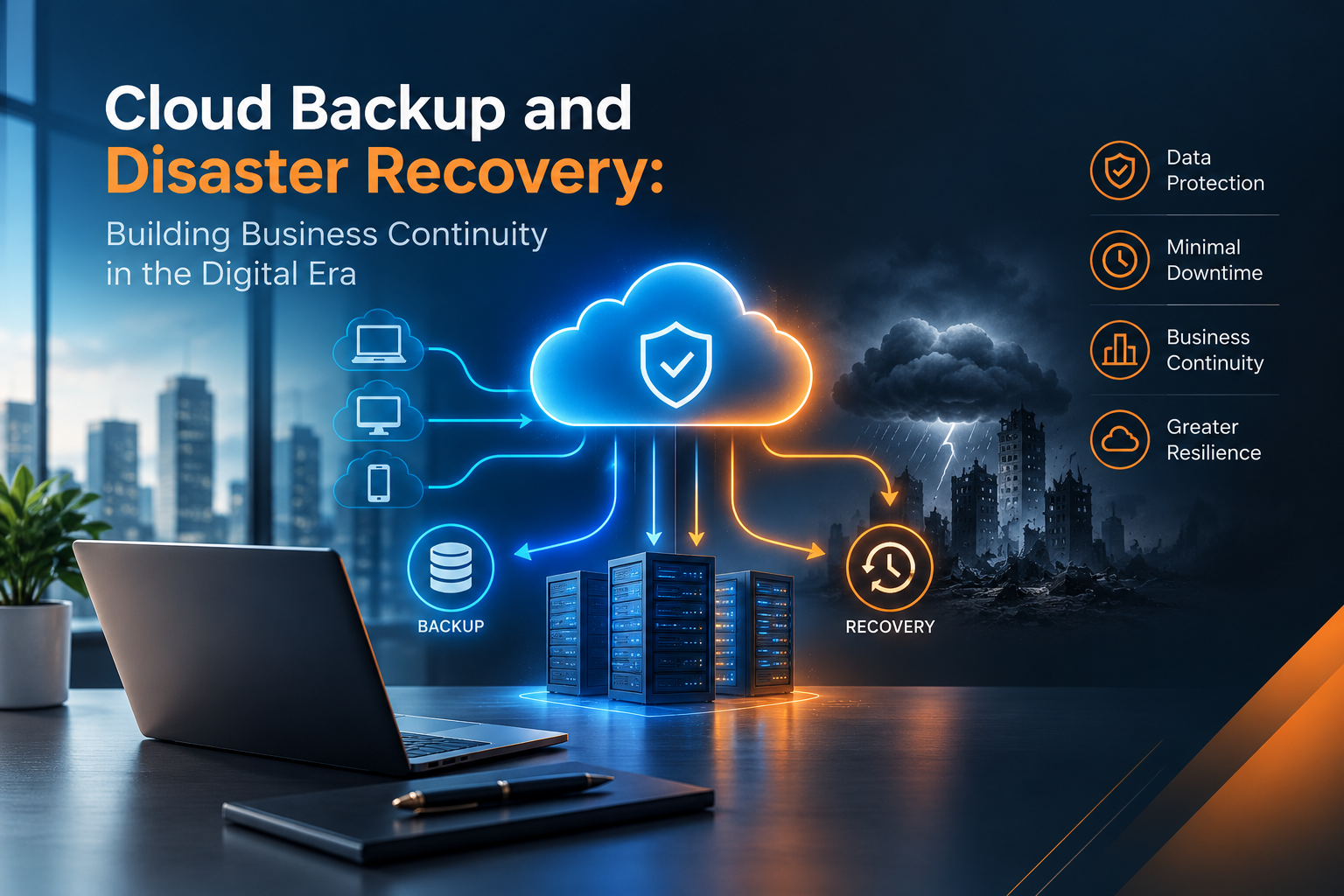 Cloud Backup and Disaster Recovery: Building Business Continuity